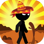 Stickman in Mexico-icoon