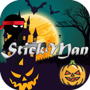 APK Stickman Halloween Adventur