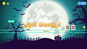 Stickman Halloween Adventur captura de pantalla 1