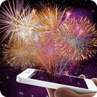 Weihnachten Feuerwerk Zeichen