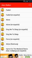 Alan Walker Songs & Lyrics capture d'écran 1