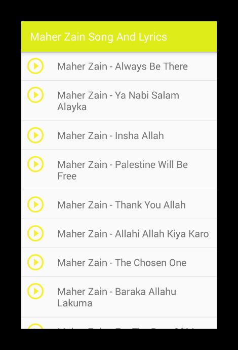 Maher zain thank you allah lyrics