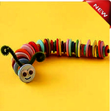 シャツボタンからの工芸品のアイデア