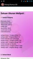 Hitung Rumus SD Lengkap Screenshot 3