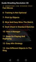 Guide Wrestling Revolution 3D Screenshot 2