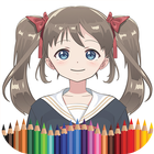 Anime Coloring Book icono