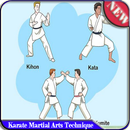 Technique d'arts martiaux de karaté APK