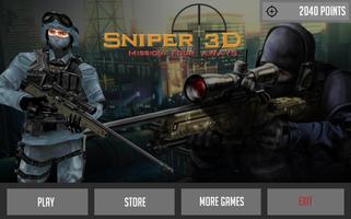 Sniper 3D : Mission-Four Aways Affiche