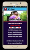Karaoke + Lirik Jihan Audy capture d'écran 1