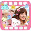 ”Kawaii Video Editor with Cute Stickers for Photos