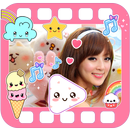 Kawaii Video Editor with Cute Stickers for Photos APK