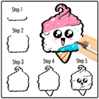 Kawaii Drawing Easy : How to Draw Step By Step icône