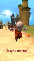 Kuririn Boy Dragon Clan Run 3D Plakat