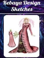 Kebaya Design Sketches poster