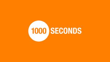1000 Seconds الملصق