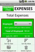 Teacher's Class EXPENSES FREE 截图 2