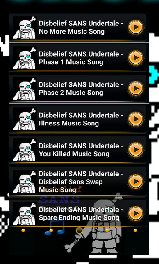 Disbelief Sans Ringtones For Android Apk Download - undertale song roblox id
