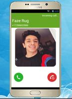 A call From Faze Rug Prank स्क्रीनशॉट 1