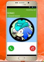 Sonic calling prank постер