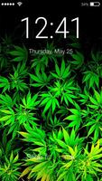 پوستر Marijuana  Weed Screen Lock