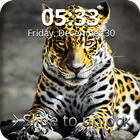 Cheetah Wild Cat  Lock Screen أيقونة