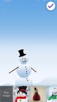 Frosty Snowman Screen Lock capture d'écran 2