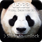 Panda Lock Screen Password أيقونة