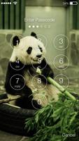Panda Lock Screen Password स्क्रीनशॉट 1