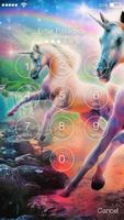 Runing Unicorn Lock Screen screenshot 1