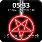 Satan Pentagram Lock Screen icono