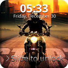 ikon Sport Bike Love Lock Screen