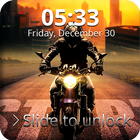 Sport Bike Love Lock Screen-icoon