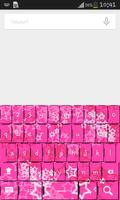 Keyboard Pink Themes Affiche