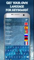 Frozen Keyboard Themes – Winter Wallpapers ảnh chụp màn hình 1