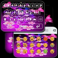 Keyboard Theme Butterfly Emoji ảnh chụp màn hình 2