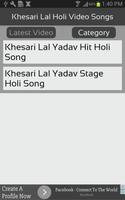 Khesari Lal Holi Video Songs screenshot 1