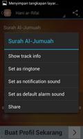 Surah Al-Jumuah & Terjemahan imagem de tela 3