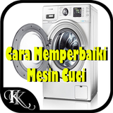 Cara Memperbaiki Mesin Cuci 아이콘