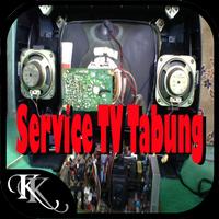 Servis Tv Tabung Affiche