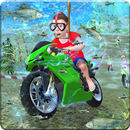 Kids Underwater MotorBike Race Adventure APK