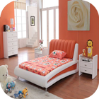 Kids Bedroom Decorating Design icône