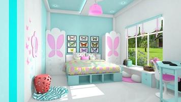Kids Bedroom Design Ekran Görüntüsü 1