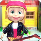 Masha and the Bear: Dress Up for Girls Games icône