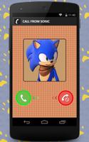 Call from Sonic Prank captura de pantalla 2