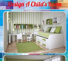 Kids Room Design plakat