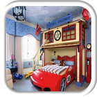 Kids Bedroom Decoration Design-icoon