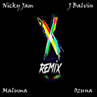X - Remix Song Nicky Jam, J Balvin, Maluma, Ozuna icône