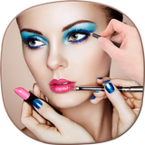 Beauty Makeup Effet photo - Hairstyle Salon icône