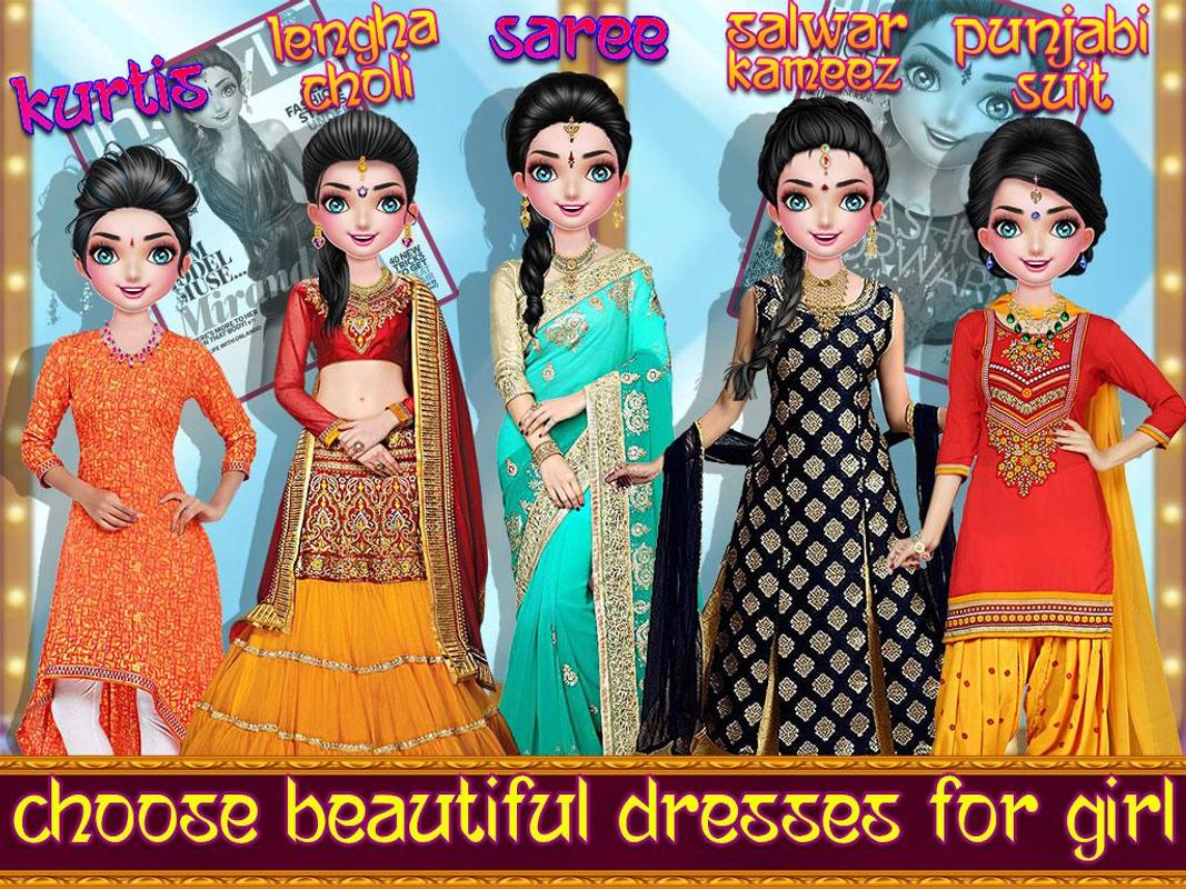 Indian Wedding Girl Dress Up And Make Up Games