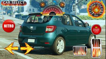 Prado Sandero - New 3D City Car Driving Game 2017 capture d'écran 3